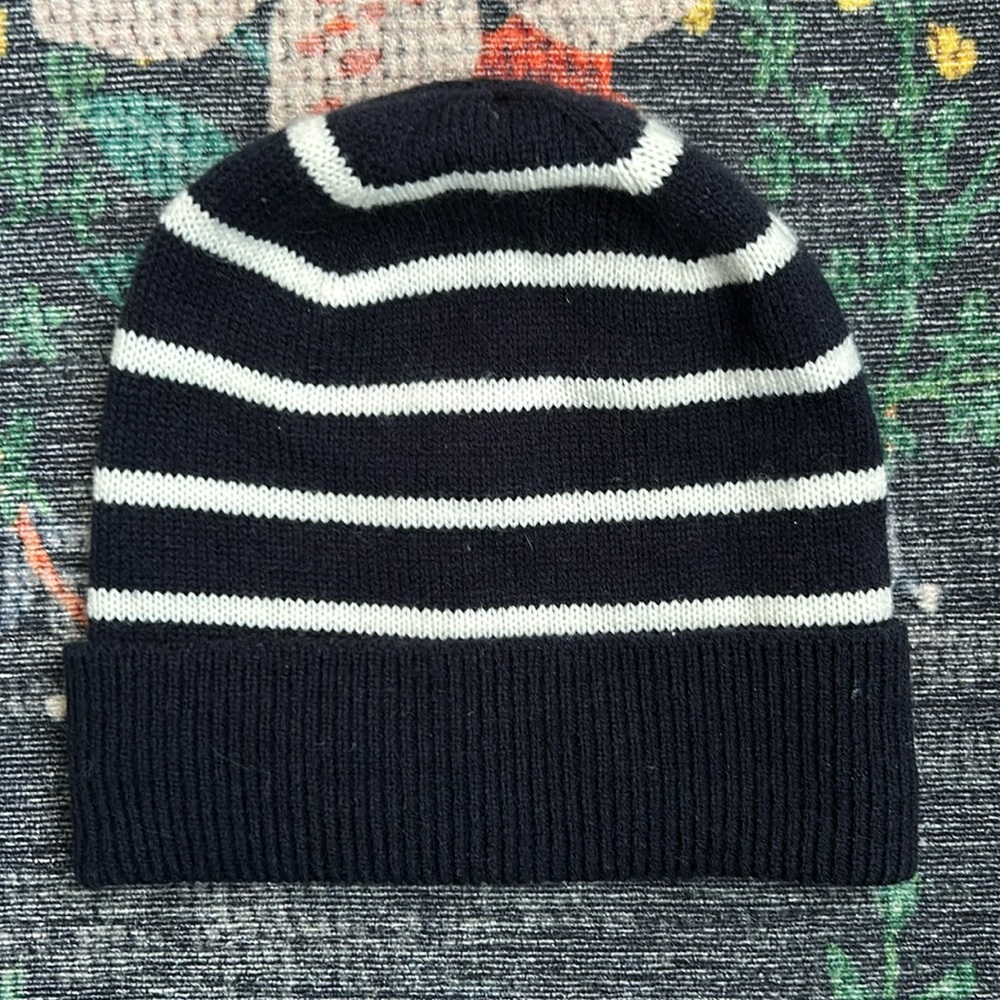 Crewcuts Boys Striped Beanie Winter Hat, Size XS/S